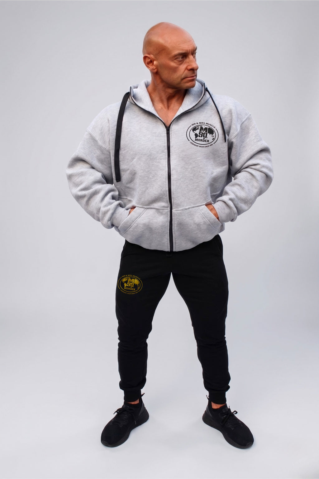 Grey Bandit Hoodie